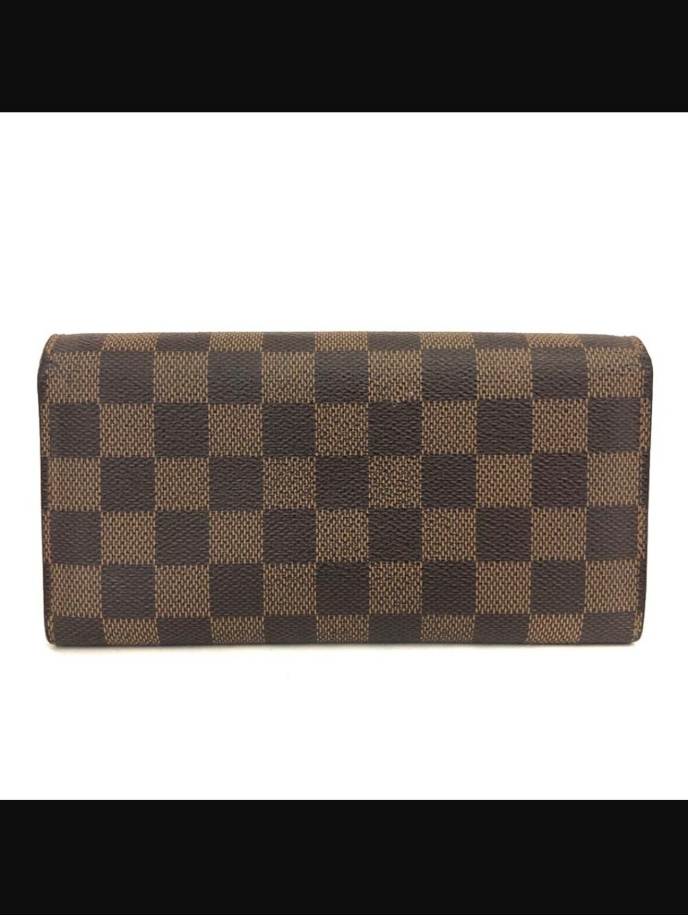 Louis Vuitton Damier Ebene Brown Sarah Wallet - Picture 2 of 8